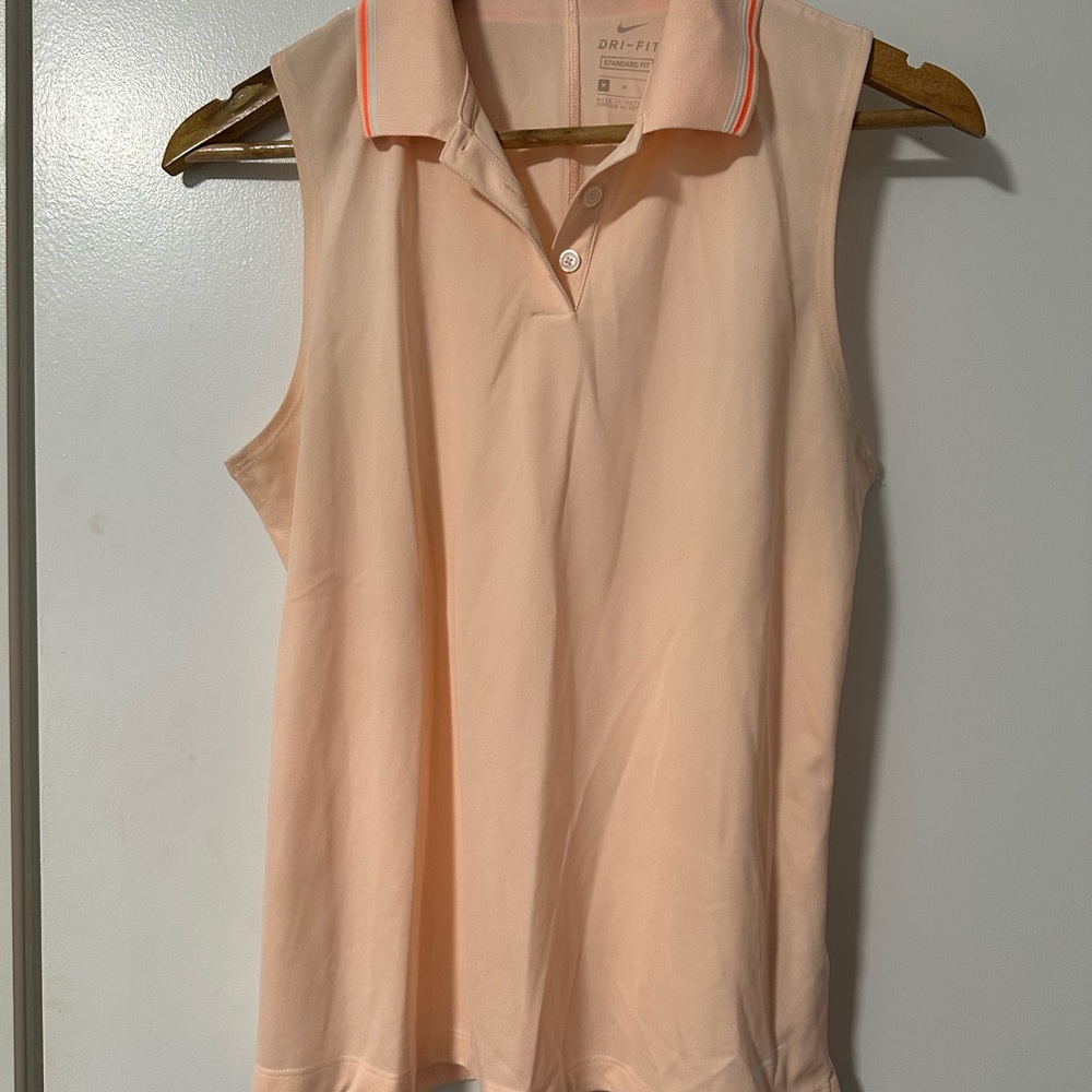 Nike Women's Light Peach Tank Top